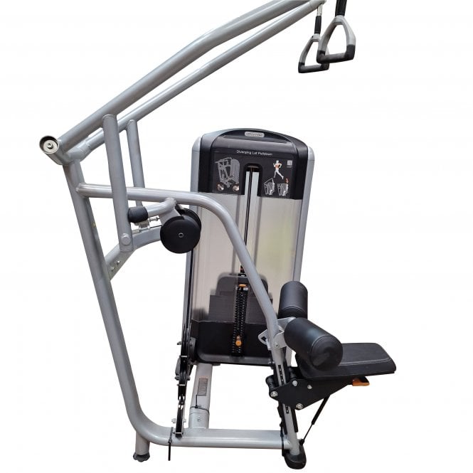 Precor Precor Lat Pulldown Diverging Discovery Series Silver Frame